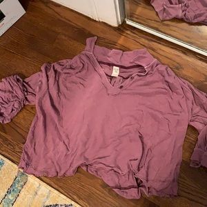 We The Free Blouse - beautiful purple/pink color
